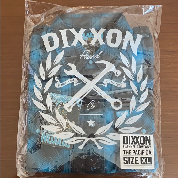 Mens Dixxon Pacifica Flannel New With 